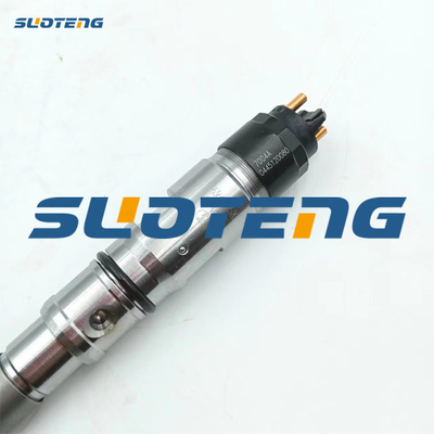 Engine DL06S Common Rail Fuel Injector 0445120080 Excavator DX225
