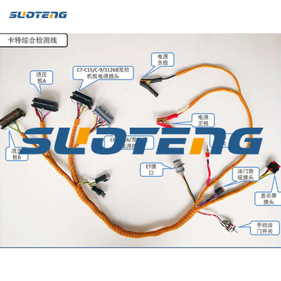 Comprehensive Excavator Wiring Harness Engine Test Harness C6.4 C6.6 C7 C9 C15 3126B