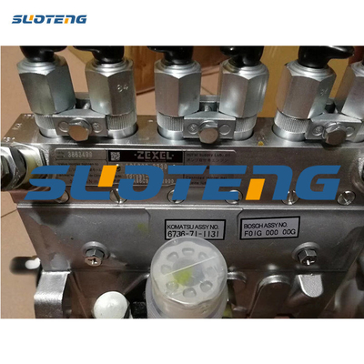 6736-71-1131 S6D102 Excavator Hydraulic Pump For PC220-6