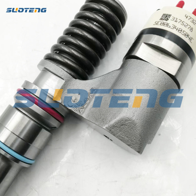 317-5278 Excavator Parts Diesel Fuel Injector 3175278 for C10 C12 Engine