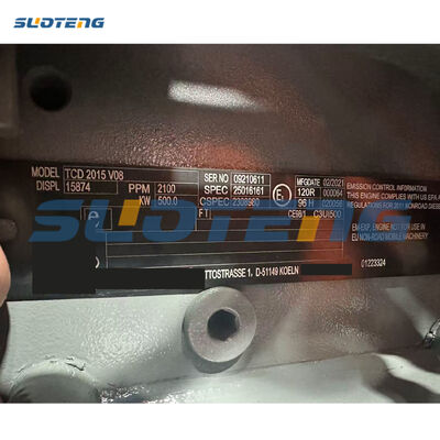 TCD2015V08 TCD2015 V08 2100RPM Machine Diesel Complete Engine Assembly