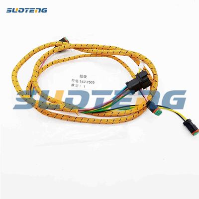 167-7505 Cab Wiring Harness for 120H 120K Motor Grader