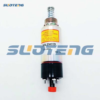 155-4652 24VDC Fuel Shut Solenoid 1554652 for Engine 3114/3116/3126 Excavator E320B/E325B/E325C/E325CL 