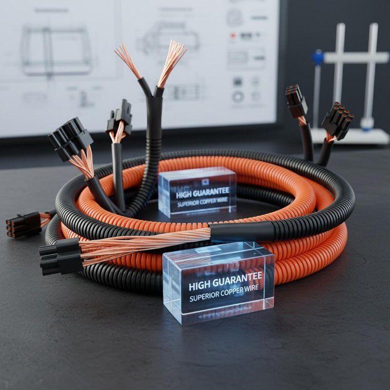 High Guarantee Excavator Wiring Harness Utilizing Superior Copper Wire And PVC Insulation Ensuring Safety And Durability