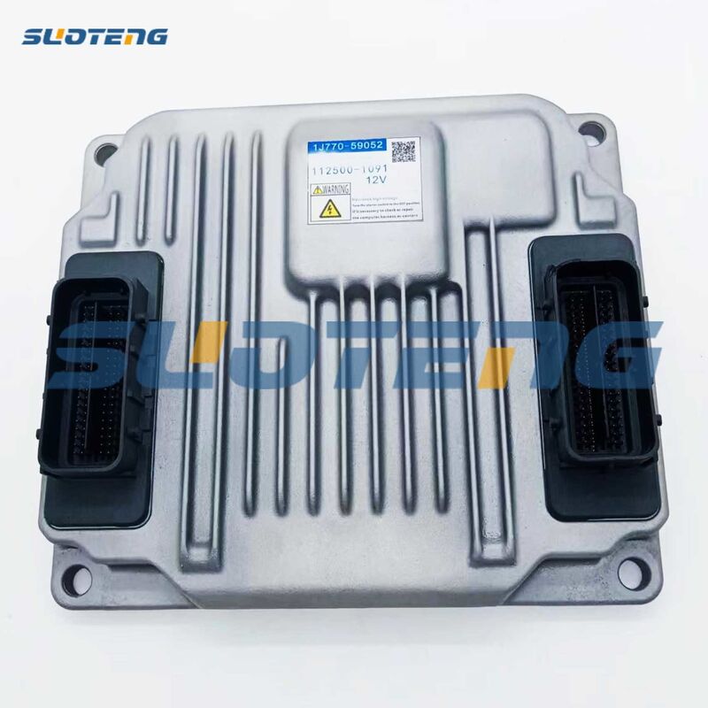 1J770-59052 1J77059052 Used Excavator Engine ECU Controller V2607 for Construction Machinery Repair Shops Manufacturing Plants