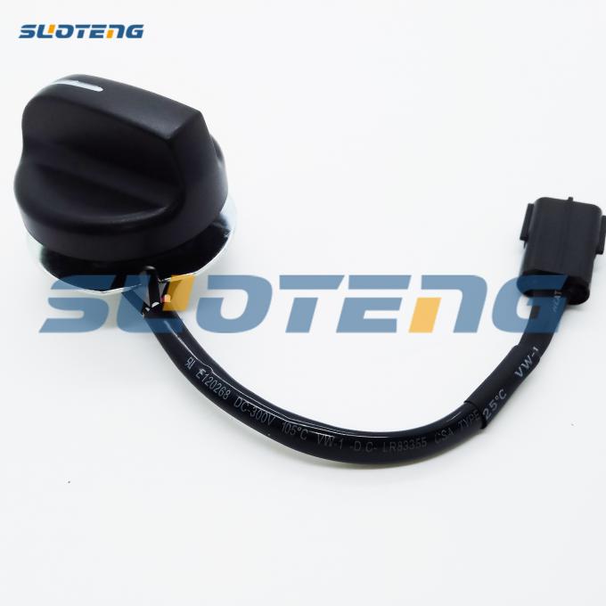 YN52S00009P1 throttle knob for SK120 SK200 excavator — front view